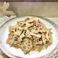 はらぺこしろうさぎ's cooksnap of when they made 簡単おいしい★蓮根・えのきの生姜焼き.