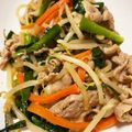 よーじや1990's cooksnap of when they made 豚ニラもやしの味噌炒め.
