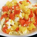 とりとりとり☆'s cooksnap of when they made 【材料4つ】半熟卵のマヨなしポテトサラダ.