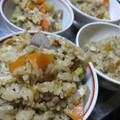 ちばたま's cooksnap of when they made 簡単旨っ塩昆布と蓮根の炊き込みご飯.