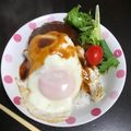 Sゆうこりん's cooksnap of when they made ハワイアン気分で☆ロコモコ.