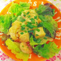 hikarin♪'s cooksnap of when they made ぷりぷり海老と厚揚げのマヨネーズ炒め♬.