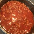 Yokchina's cooksnap of when they made ボロネーゼソース　（ミートソース）.