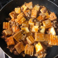 四児のハハ's cooksnap of when they made 【話題入り】厚揚げと挽き肉の炒め煮.