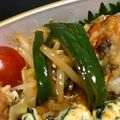 ☆GSSQHY☆'s cooksnap of when they made ピリ辛！もやしとピーマンだけの炒めもの.