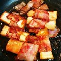 ぽこなす's cooksnap of when they made 甘辛ダレの厚揚げベーコン巻き.