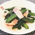 Aloha☆★'s cooksnap of when they made さやえんどうのクレソル＆ガーリック炒め♪.