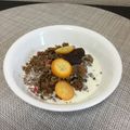 ☆こまっと☆'s cooksnap of when they made いつものシリアルに旬のフルーツトッピング.