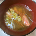 ともチップっぷー's cooksnap of when they made 甘海老の頭で☆伊勢海老風味噌汁☆簡単.
