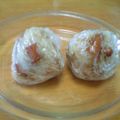 salymama's cooksnap of when they made ウインナーおにぎり！.
