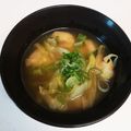 ♬あじさいのレシピ♬'s cooksnap of when they made ❀キャベツと油あげの和風コンソメスープ❀.