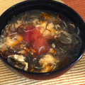 アンドーナツ☆'s cooksnap of when they made もずくとしらすとトマトのサンラータン.