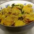 sanho10's cooksnap of when they made かぼちゃと鶏ひき肉のそぼろ煮.