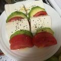 クックR8MVCG☆'s cooksnap of when they made 豆腐とトマトとアボカドのカプレーゼ.
