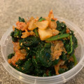 PARNELL's cooksnap of when they made ほうれんそうとキムチの和え物.