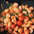 Mayumi731's cooksnap of when they made 夏野菜の大葉・チーズ炒め.