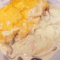 眼鏡女子大生's cooksnap of when they made とろふわオムライス☆ホワイトソース.