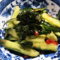 クックPMPR0Y☆'s cooksnap of when they made あと１品に！きゅうりとしその梅わさび和え.