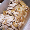 マロンへてん's cooksnap of when they made 豚こま切れ肉と玉ねぎの甘辛炒め【作り置き.