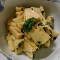 yamaniee's cooksnap of when they made 超簡単＆絶品☆タケノコの木の芽和え.