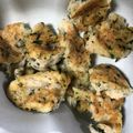 クックY1G04X☆'s cooksnap of when they made 離乳食・後期 スプーンで作る白身魚おやき.
