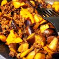 クックJMXHYH☆'s cooksnap of when they made 茄子と牛肉の甘辛オイスター炒め♥簡単☆.