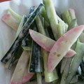 maruru-nn's cooksnap of when they made ✿胡瓜と❀かまぼこの✿柚子マヨ和え.