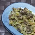 みがつくひと's cooksnap of when they made 簡単♪砂肝とモヤシ、ネギのレモン炒め.
