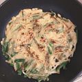 R＊K's cooksnap of when they made ヘルシー★もやしとにらのチヂミ.