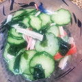 プルプルプルメリア's cooksnap of when they made きゅうりとカニカマのさっぱり和え.