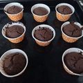 simba's cooksnap of when they made 簡単♪バナナと胡桃のココアマフィン.
