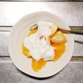 ぷっくりんご's cooksnap of when they made オレンジヨーグルト.