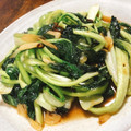 ちゃちゃまる26's cooksnap of when they made 青菜(ターサイ)のオイスターソース炒め.