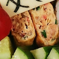 めいめい☆☆☆'s cooksnap of when they made ピンク色のだし巻き卵❤桜えびでふわふわ♪.