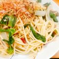 めぐぷら's cooksnap of when they made 菜の花とベーコンの和風パスタ♪.