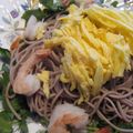 yfa's cooksnap of when they made シトラスドレッシングサラダそば.
