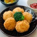 runa10's cooksnap of when they made 時間と食費の節約に！おからコロッケ.