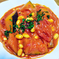 ⭐とっくん⭐'s cooksnap of when they made かぼちゃと大豆のトマトクリーム煮.