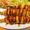 ニナw's cooksnap of when they made アスパラの肉巻きフライ.
