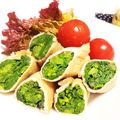 yassbey's cooksnap of when they made ご飯が進む☆のらぼう菜の肉巻き♪.
