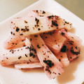 KAORULALA's cooksnap of when they made 長芋のゆかり和え。簡単おつまみ、副菜♪.