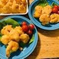 チャックねこ☆'s cooksnap of when they made 海老のサクサク天ぷら♡（フリッター風）.