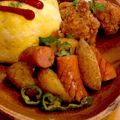 中村ベーカリー's cooksnap of when they made フライドポテトリメイク炒め物 カレー味.