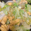 ミンジュン's cooksnap of when they made レタスと玉子とエリンギの炒めもの.