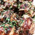 Pandanoko's cooksnap of when they made 小麦粉で簡単外カリッ☆たこ焼きパーティー.