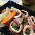 ミュウコ's cooksnap of when they made イカの味噌漬けのバター焼き.