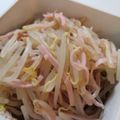 クックE1PZ51☆'s cooksnap of when they made 余った豆もやしとハムで…ナムル！.