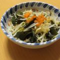もんしゅしゅ's cooksnap of when they made モヤシとワカメの中華辛子漬け.