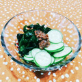 Satoco❋'s cooksnap of when they made きゅうりとワカメの梅あえ.