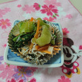 イチゴ、イチゴ。's cooksnap of when they made レンジで簡単♪青梗菜と人参のしらす和え♡.